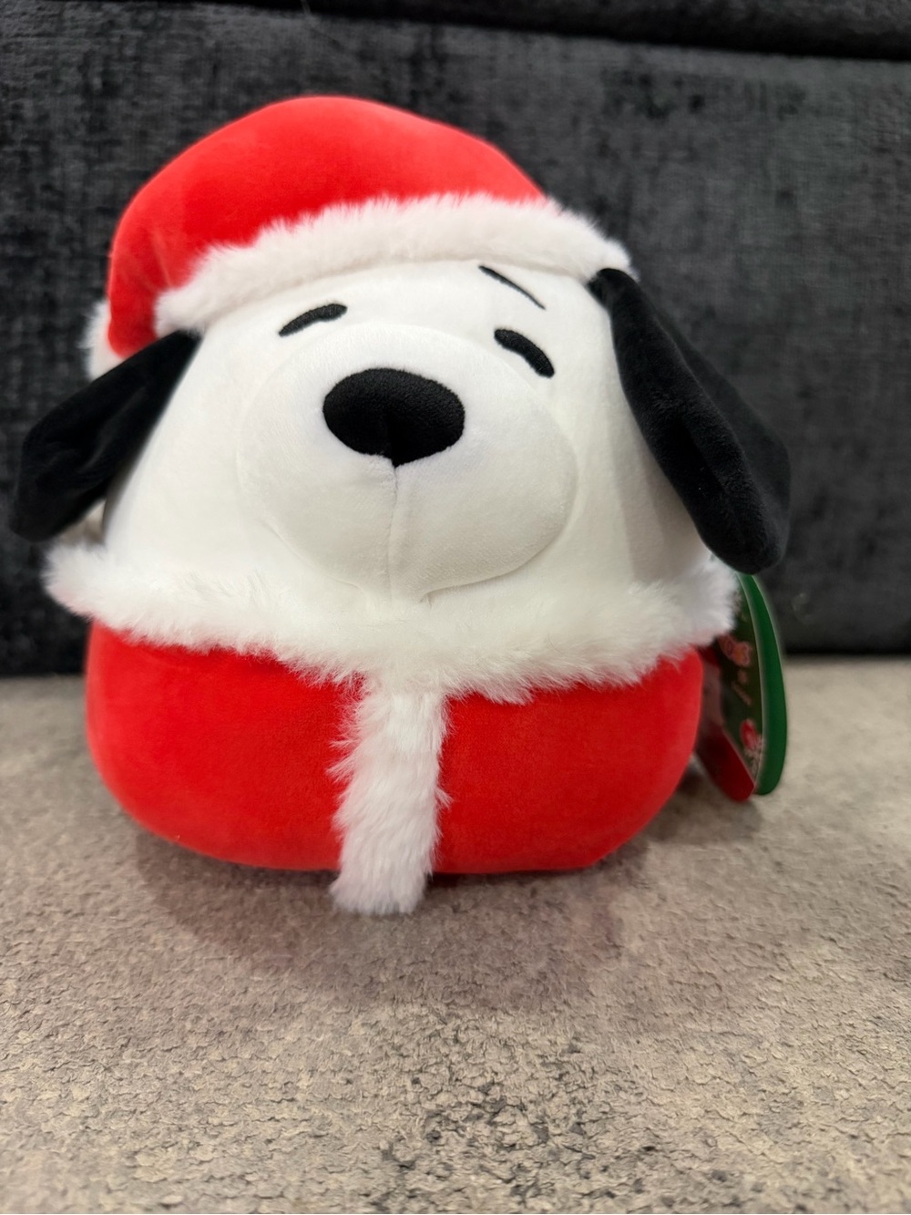 Squishmallows 8" Santa Snoopy Peanuts Christmas Holiday Plush NWT